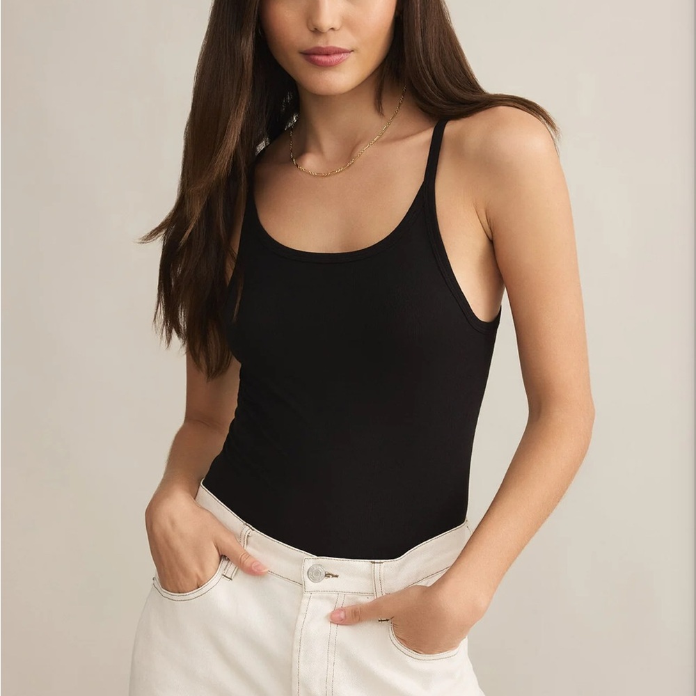 Z Supply Classic Black Tank Top